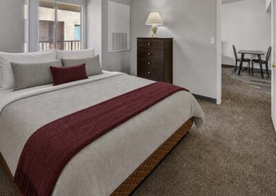 Nellis Suites at Main Gate | An All-Suites Extended Stay Community in Las Vegas, Nevada | One Bedroom