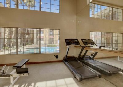 Nellis Suites at Main Gate | An All-Suites Extended Stay Community in Las Vegas, Nevada | Gym