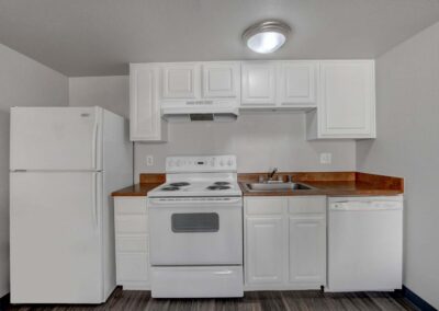 Nellis Suites at Main Gate | An All-Suites Extended Stay Community in Las Vegas, Nevada | Kitchen Area