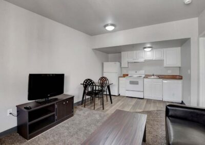 Nellis Suites at Main Gate | An All-Suites Extended Stay Community in Las Vegas, Nevada | Living Area