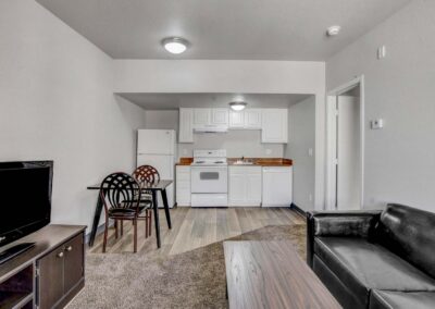 Nellis Suites at Main Gate | An All-Suites Extended Stay Community in Las Vegas, Nevada | Living Area
