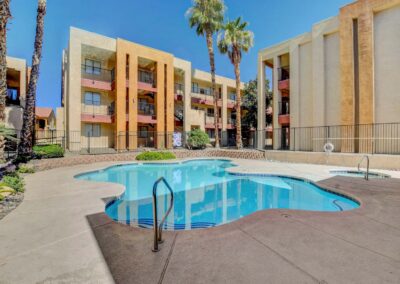 Nellis Suites at Main Gate | An All-Suites Extended Stay Community in Las Vegas, Nevada | Pool and Spa