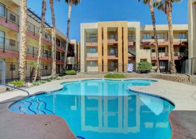 Nellis Suites at Main Gate | An All-Suites Extended Stay Community in Las Vegas, Nevada | Pool and Spa